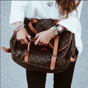 Guaranteed Authentic Louis Vuitton Saumur